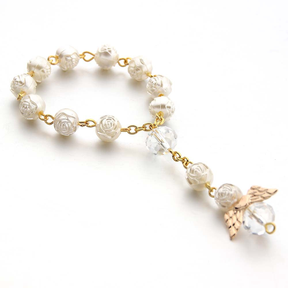 Rosary Bracelet - Love Angel Wings