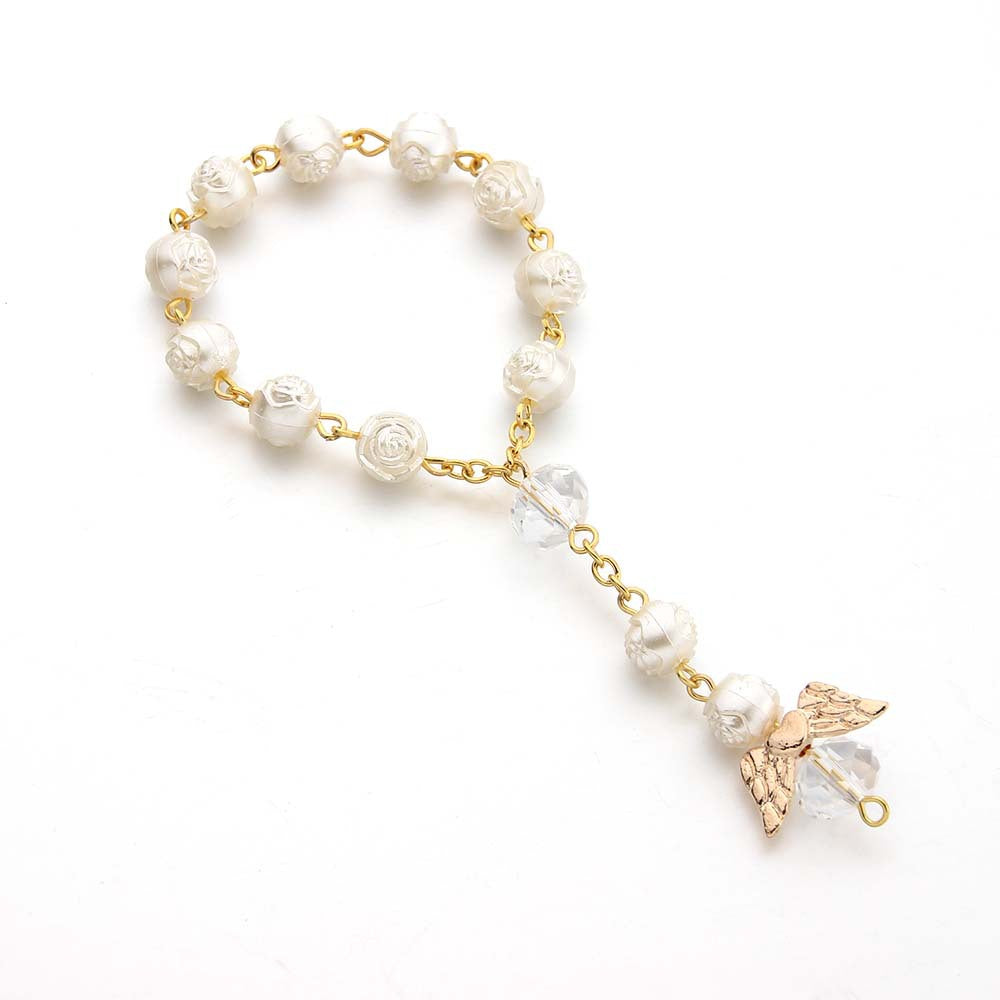Rosary Bracelet - Love Angel Wings