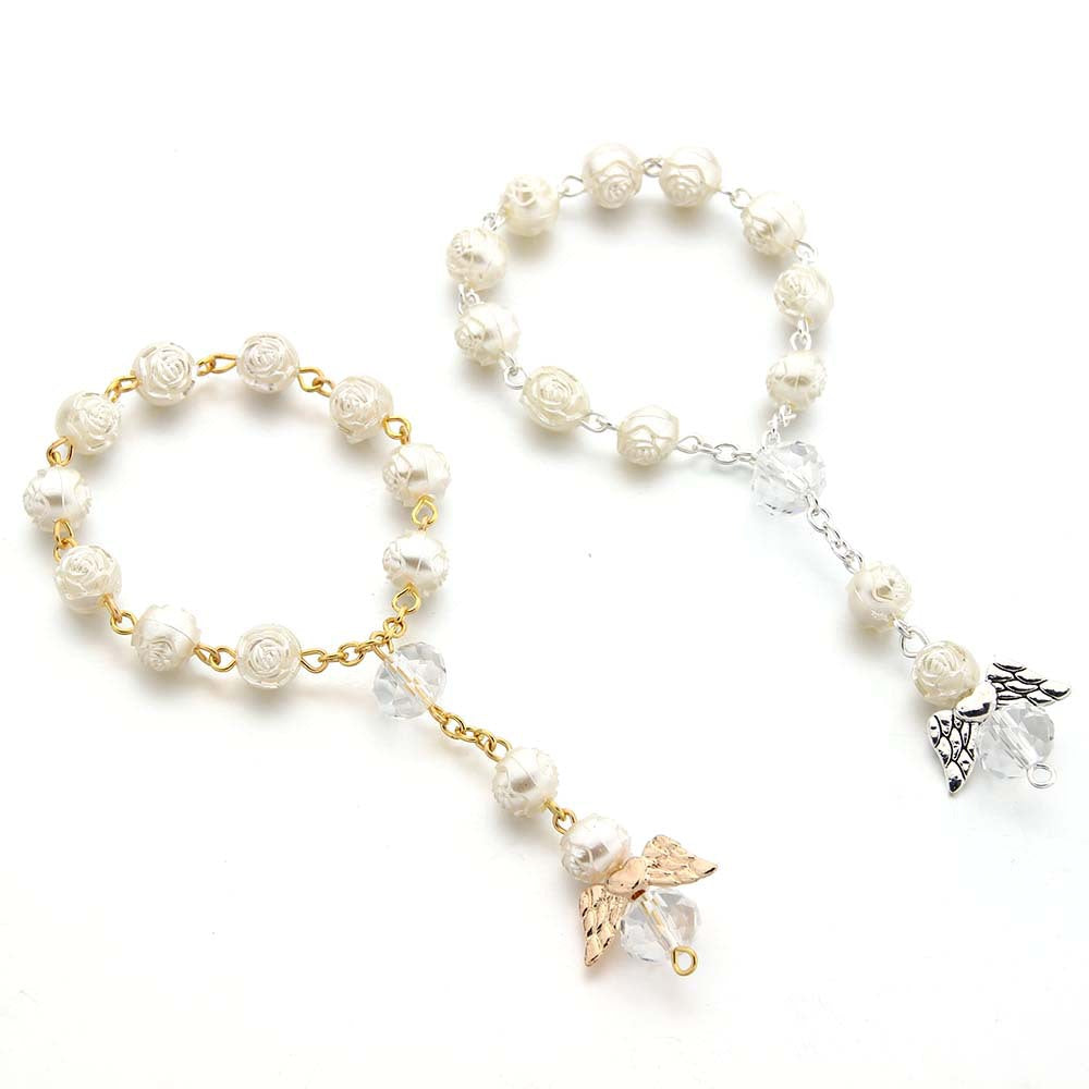 Rosary Bracelet - Love Angel Wings