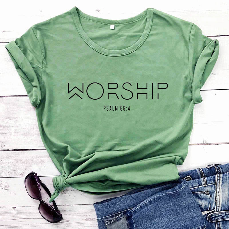 Worship Casual Cotton T-Shirt - Women