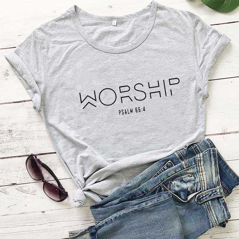 Worship Casual Cotton T-Shirt - Women