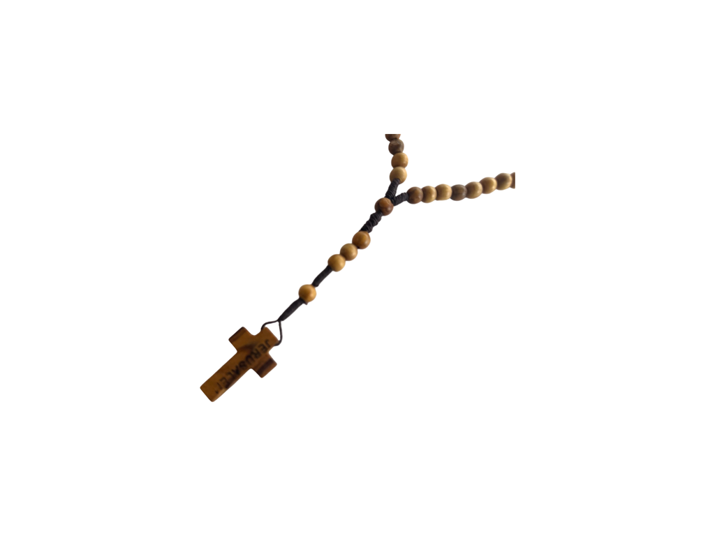 Olive Wood Five Decade Rosary