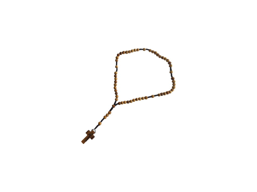Olive Wood Five Decade Rosary