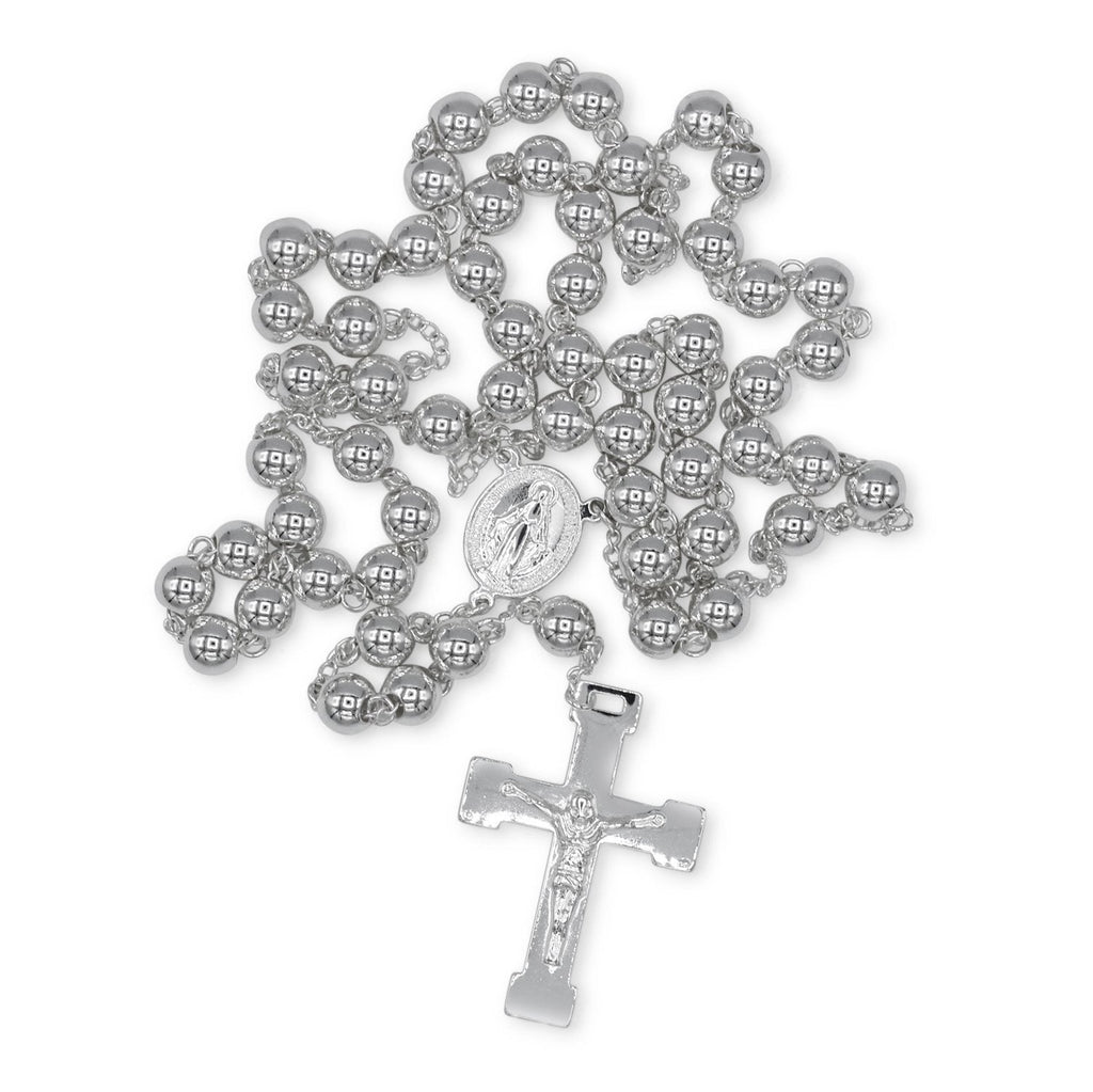 Traditional Silver - large beads