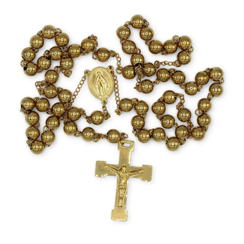 Traditional Gold Rosary