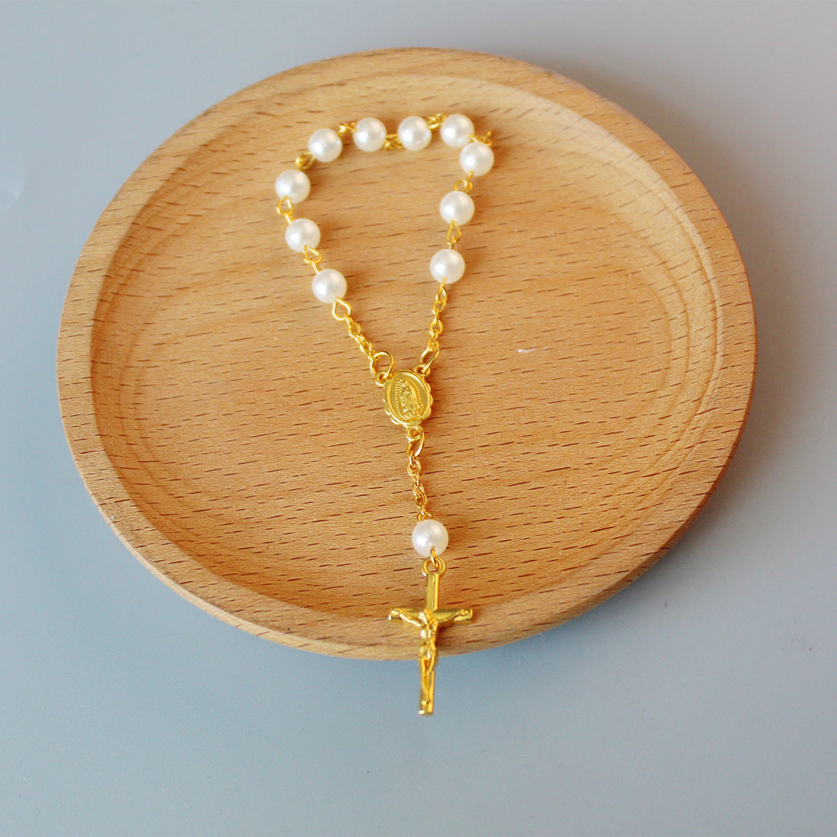 Rosary Bracelet - Pearl