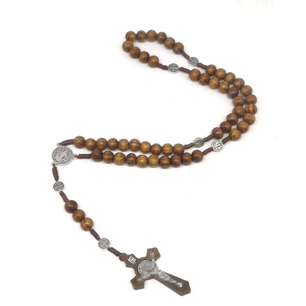 Rosary - Natural Wooden Beads