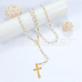 Rosary - Colorful Pink Crystal