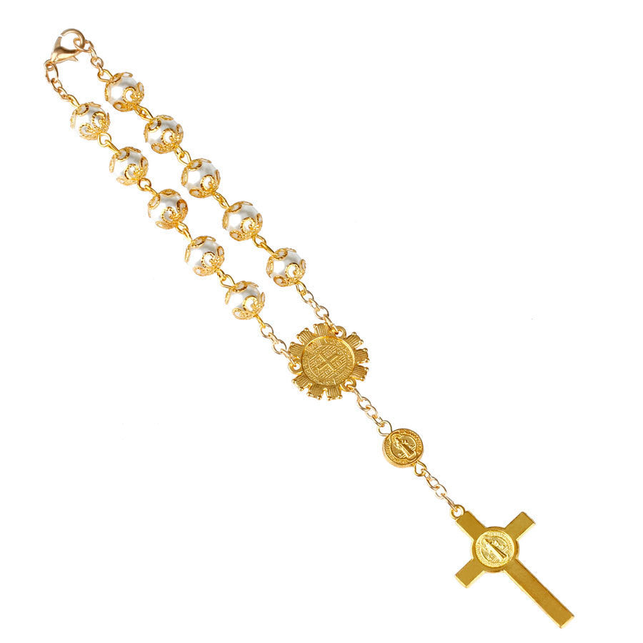 Rosary Bracelet - Pearl