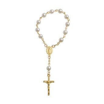 Rosary Bracelet - Pearl