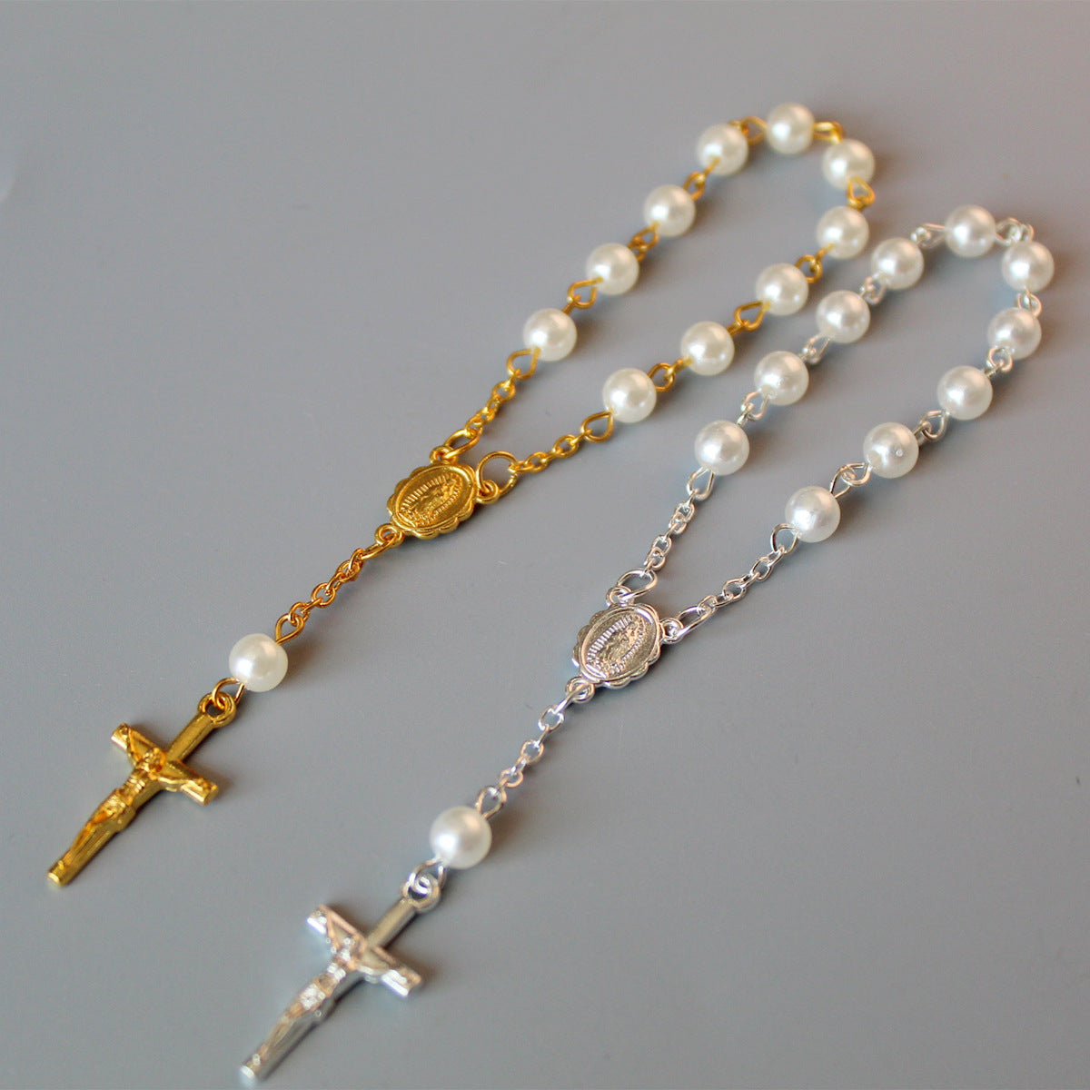 Rosary Bracelet - Pearl