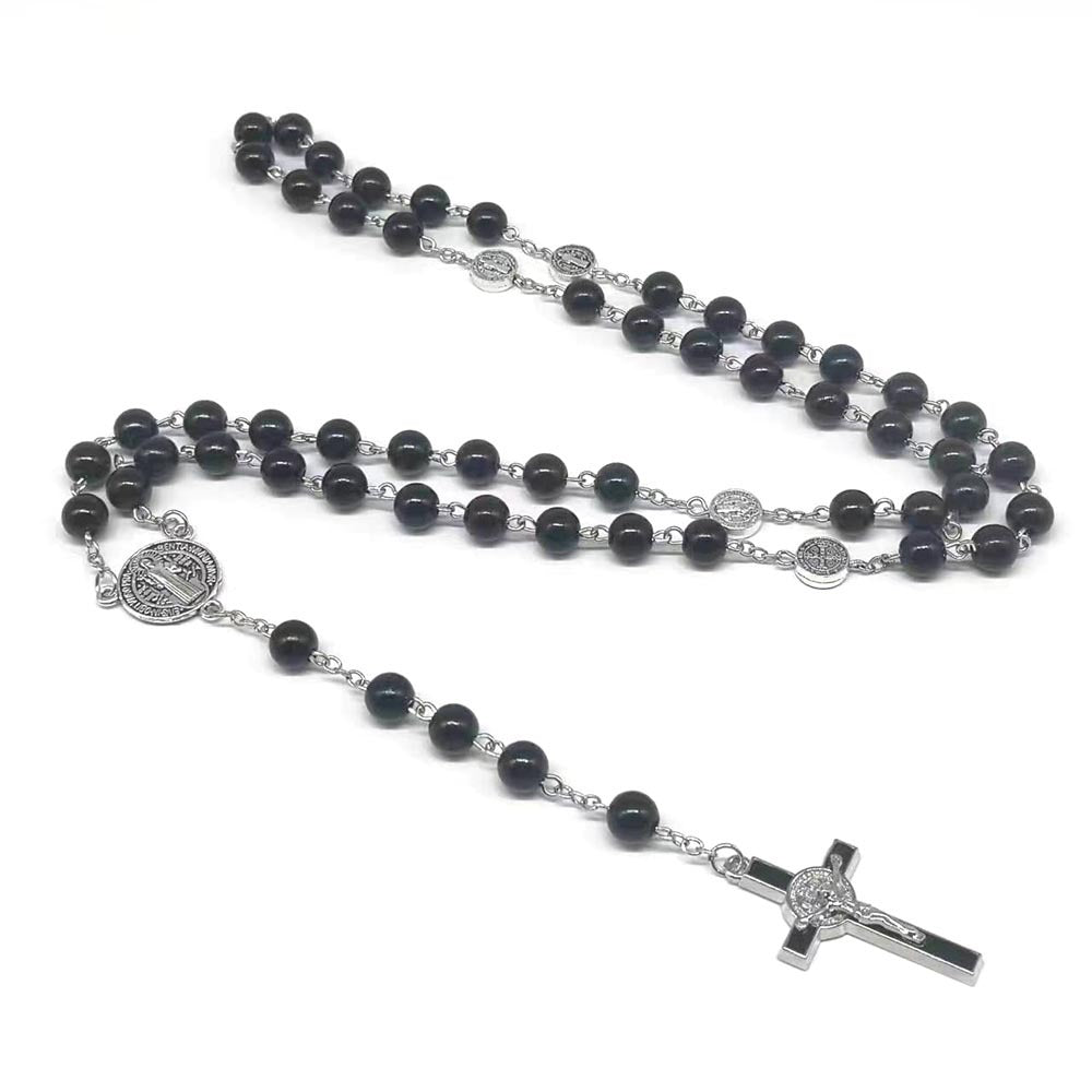Rosary - Black and White Beads