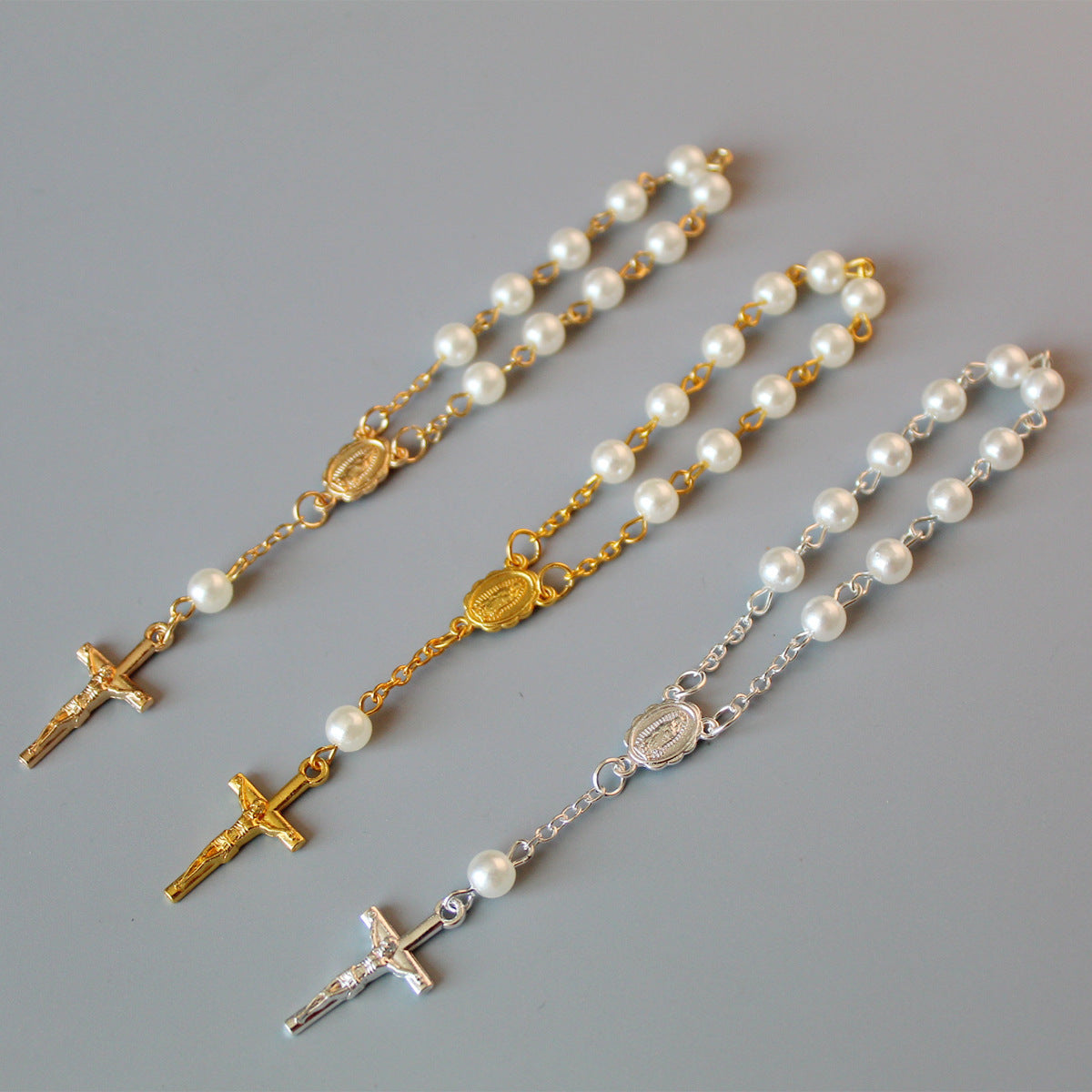 Rosary Bracelet - Pearl