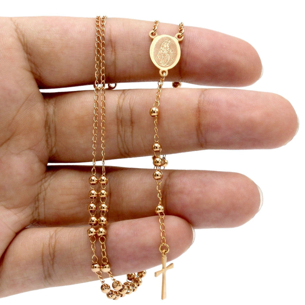 Traditional Rose Gold - small beads