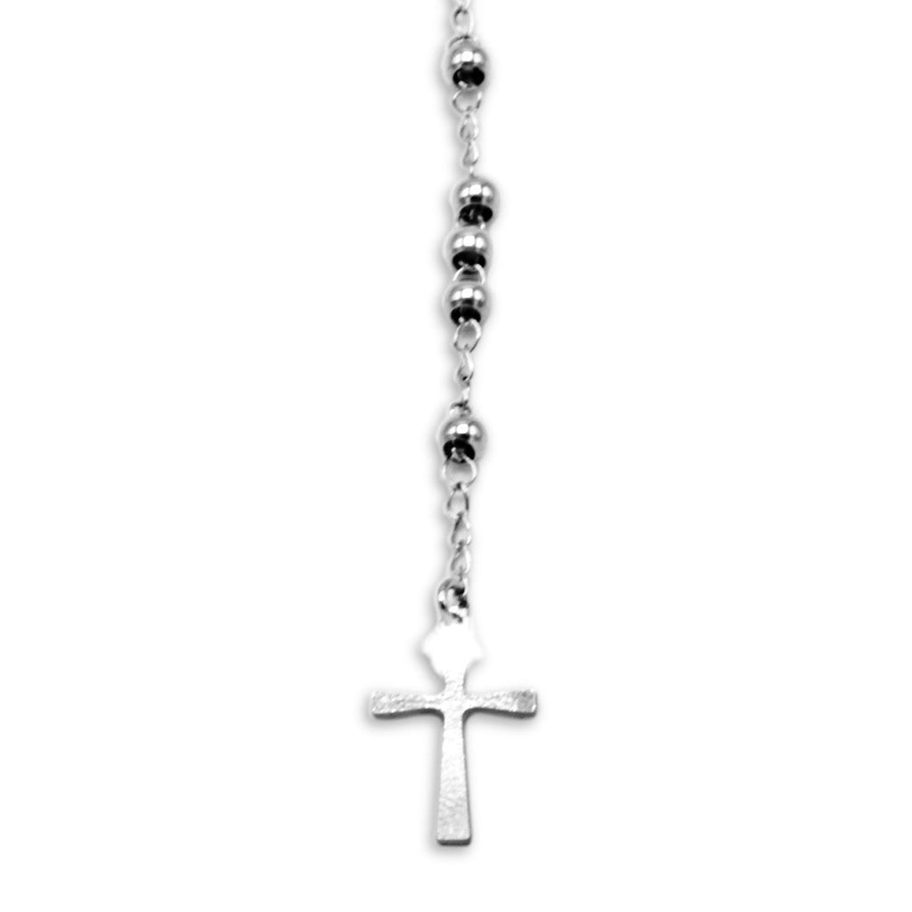 Traditional Silver Rosary