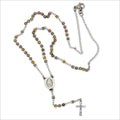 Traditional Tri Tone Rosary - small beads
