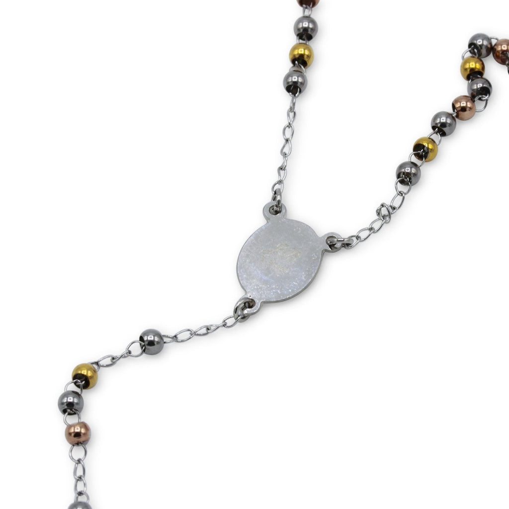 Traditional Tri Tone Rosary - small beads