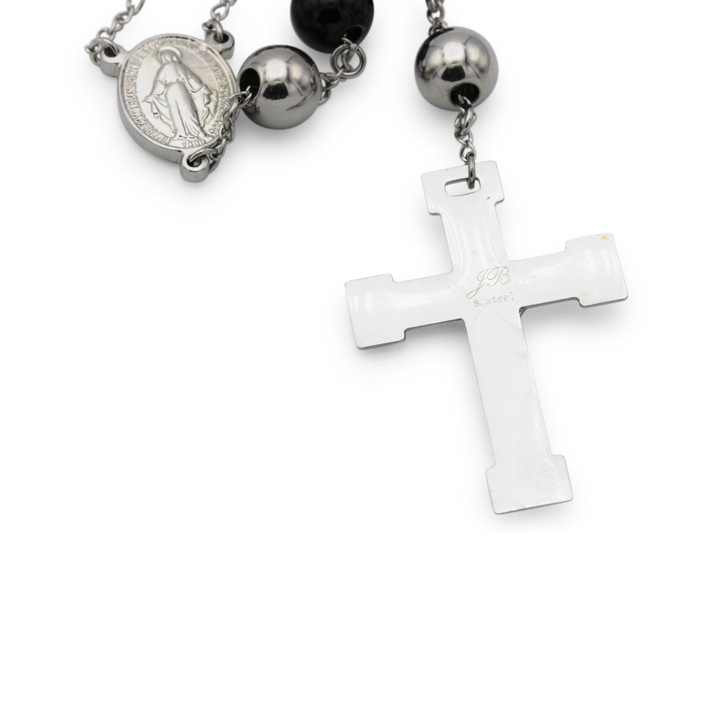 Traditional Silver Rosary